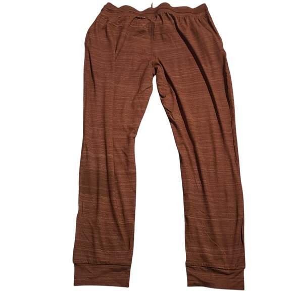 Apana Brick Red Active Athletic Yoga Jogger Pants Large - Picture 3 of 5